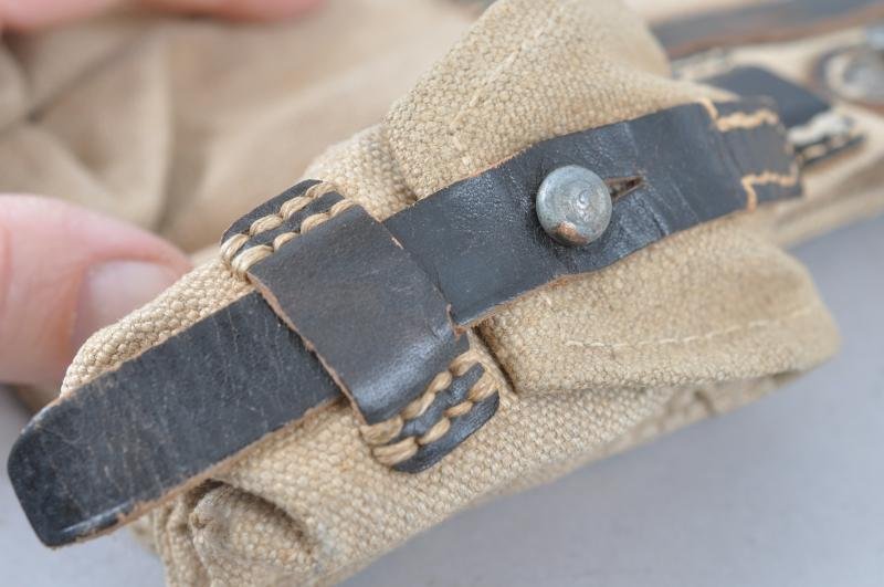 WW2 German MP40 Magazine Pouch With Loading Tool Pouch 1943 — image 11