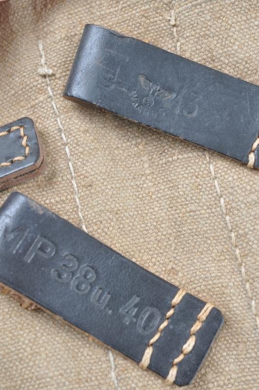 WW2 German MP40 Magazine Pouch With Loading Tool Pouch 1943 — image 7