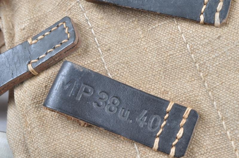 WW2 German MP40 Magazine Pouch With Loading Tool Pouch 1943 — image 8