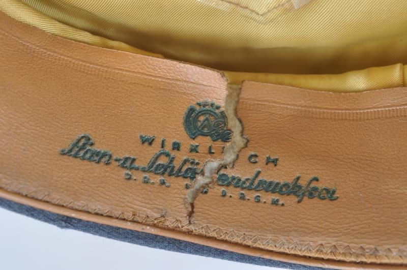 WW2 German 'Kleiderklasse' Luftwaffe Officers Visor Cap — image 11