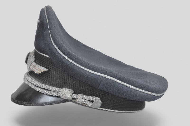 WW2 German 'Double Erel' Luftwaffe Officers Cap — image 4