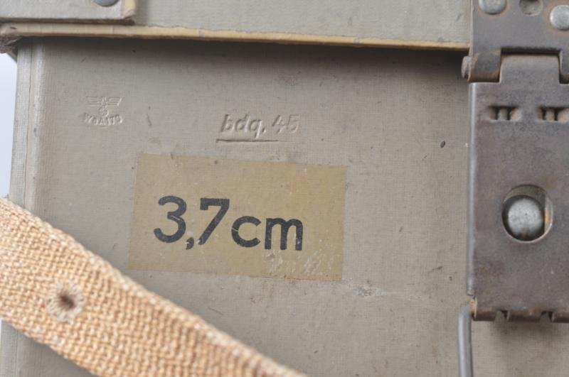 WW2 German Luftwaffe 3.7cm Ammunition Box 1945 — image 6