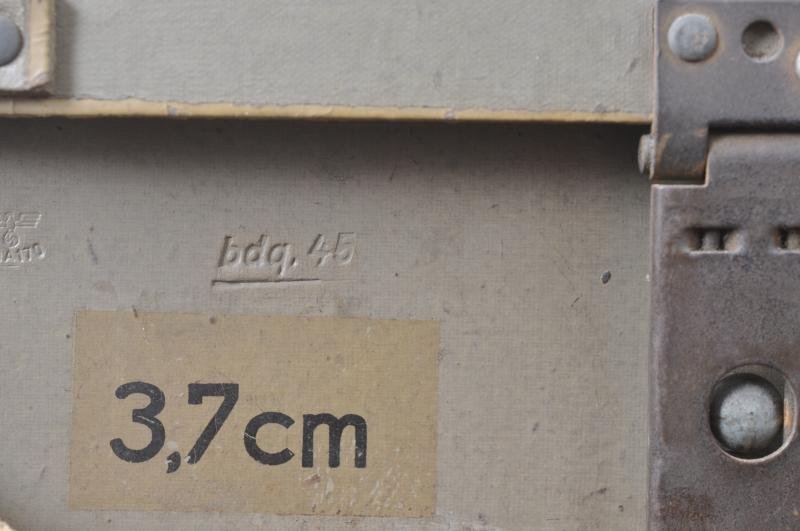 WW2 German Luftwaffe 3.7cm Ammunition Box 1945 — image 7