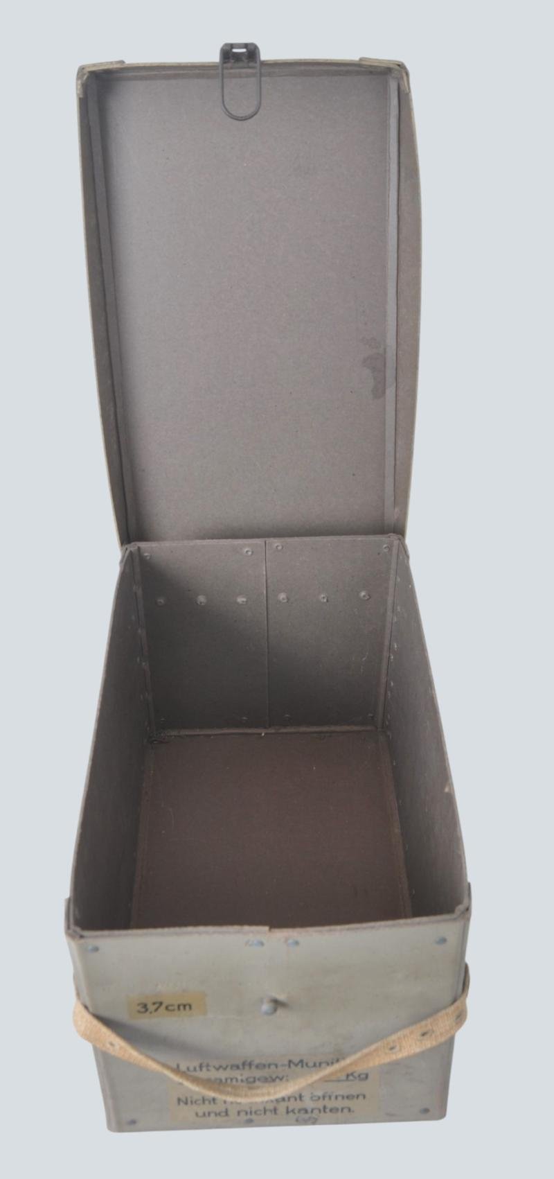 WW2 German Luftwaffe 3.7cm Ammunition Box 1945 — image 8