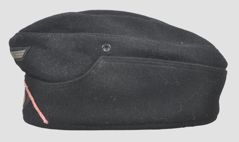 WW2 German M34 Panzer Side Cap With Pink Soutache — image 4