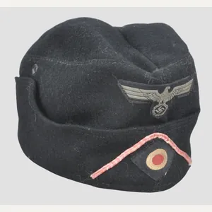 WW2 German M34 Panzer Side Cap With Pink Soutache