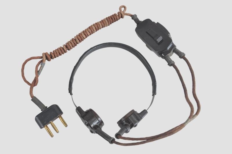 WW2 German Panzer Throatmikes — image 2