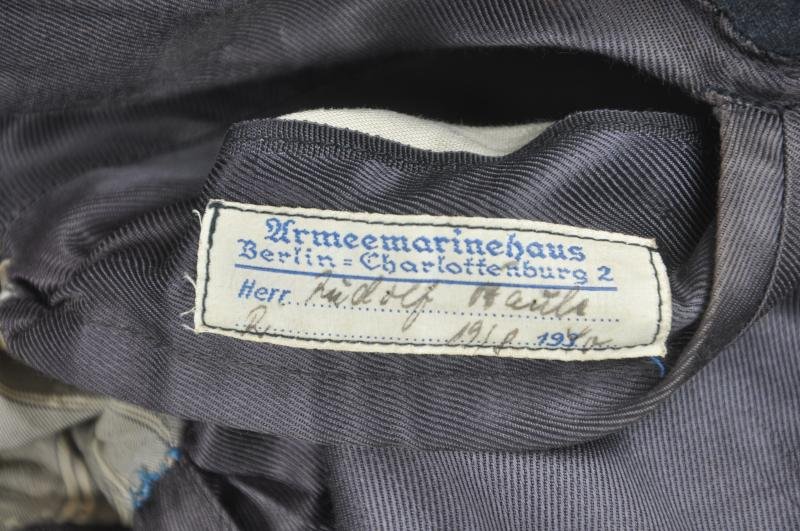 WW2 German Luftwaffe Aircrew/Paratrooper Four Pocket Officers Tunic - Officer Named & 1940 Dated — image 8