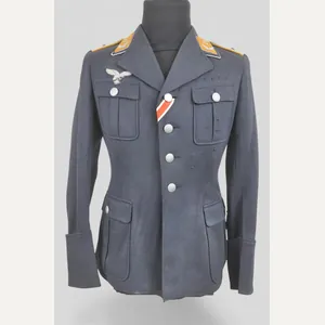 WW2 German Luftwaffe Aircrew/Paratrooper Four Pocket Officers Tunic - Officer …