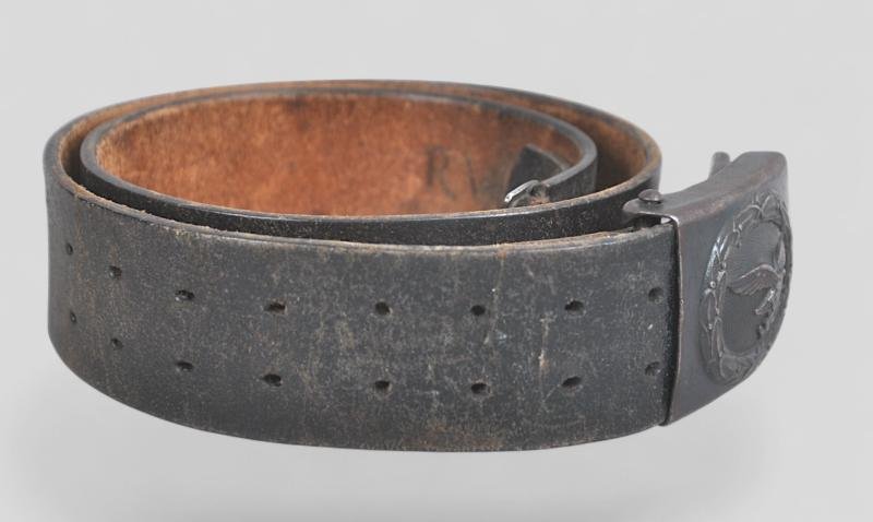 WW2 German Luftwaffe Belt & Buckle 1941 — image 2