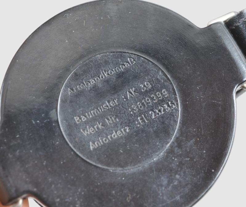 WW2 German Luftwaffe AK39 Wrist Compass — image 3