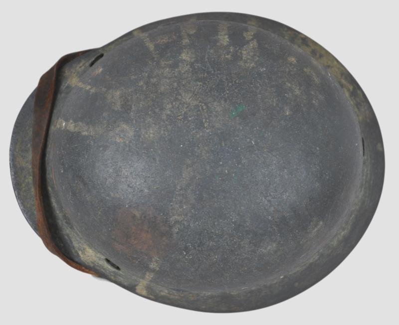 WW2 German Camouflage M40 Single Decal Luftwaffe Ground Combat Helmet — image 9