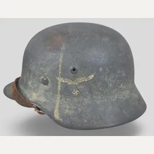 WW2 German Camouflage M40 Single Decal Luftwaffe Ground Combat Helmet