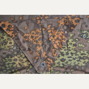 WW2 German SS Zeltbahn - Oakleaf A Camouflage