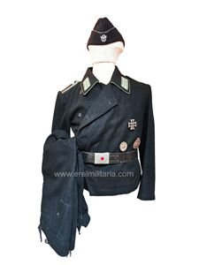 Tenue pour équipage de blindés de la polizei