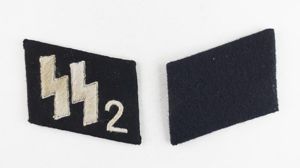 Paire de pattes de col SS2