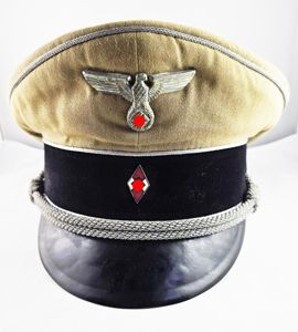 Casquette de leader de la Hitlerjugend