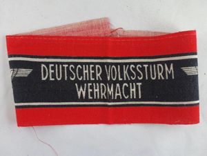 Brassard du Volkssturm