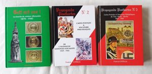 Lot de trois livres sur les boucles allemandes et cartes …