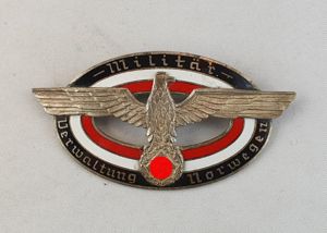 Insigne pour civils employés dans l'administration militaire allemande