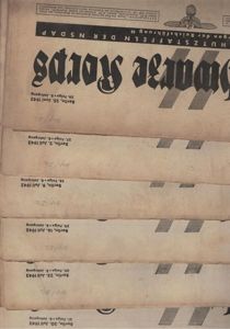 Das Schwarzes Korps - 6 numéros - juin/juillet 1942