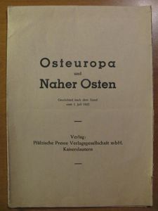 Eastern Europe Map - Carte d'Europe Centrale