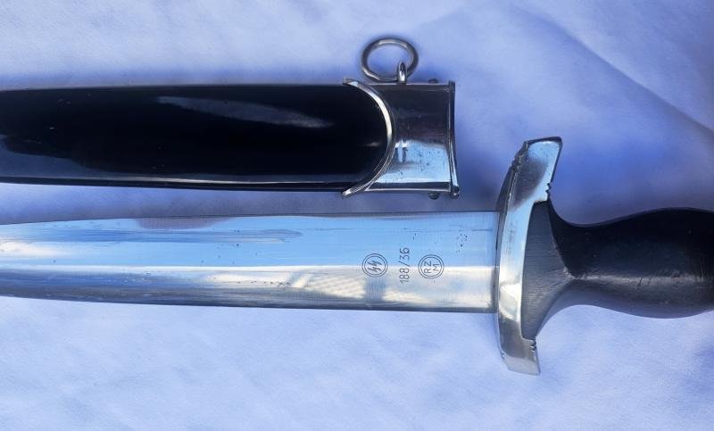 Dague SS M33 marquée 188/36 — image 5