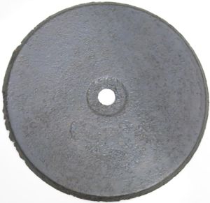 German Wehrmacht Steel Fuze Plate For Glasmine 43, Rare.