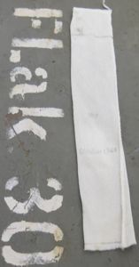 German Wehrmacht 2 cm FLAK Empty Powder Sack kby Oktober …