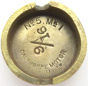 British WWI Mills Nº 5. MK I Base Plug 9/16 …