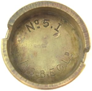 British WWI Mills Nº 5. I Base Plug /16 B. …