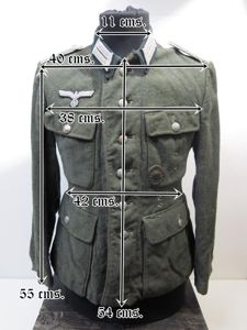 German Heer Infanterie Feldbluse Infantry Jacket M43 Upgraded To Officer …