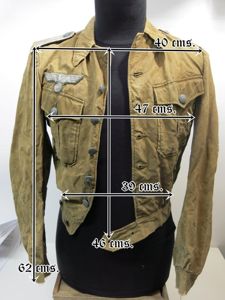 German Heer Pioneer Feldbluse Upgraded To Officer Italy 1944, Part …