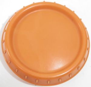 German Wehrmacht Standard Fettbuchse Orange Bakelite Fat Container Mid/Late War …