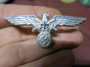 German Eagle WWI Veteran For Schirmmütze Visor Cap. (3)