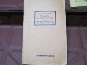 German Romance Book Issued To Soldiers By The Wehrmacht, Very …