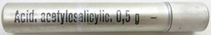 German Wehrmacht Sanitär Aluminium Tablettenröhrchen Medical Pills Tube Acid. acetylosalicylic. …
