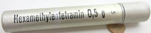 German Wehrmacht Sanitär Aluminium Tablettenröhrchen Medical Pills Tube Hexamethylentetramin 0,5 …