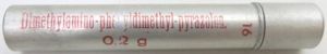 German Wehrmacht Sanitär Aluminium Tablettenröhrchen Medical Pills Tube Dimethylamino-phenyldimethyl-pyrazolon 0,2 …