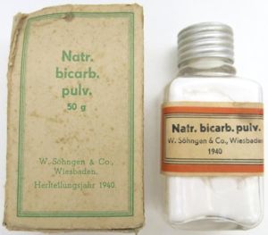 German Luftschutz Medical Natrium Bicarbonat Pulver 50 g Bottle In …