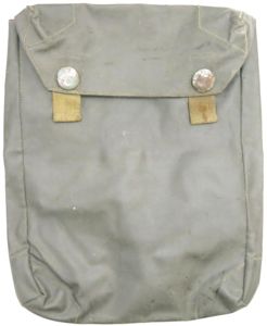 German Wehrmacht Rubberized Gasplane Tasche Gascape Pouch