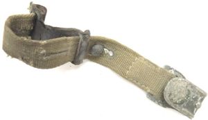 German Wehrmacht Gas Mask Can Short Strap Aluminium Knob And …