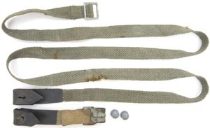 German Wehrmacht Matching Original Set Of Long And Short Strap …