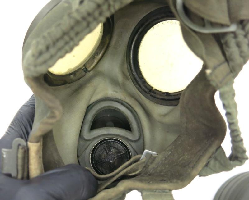 German Wehrmacht Combat GM38 Gas Mask Set Matching 1938-1939 Mega Mint Condition, Feldwebel Franz B...., Part I Of II. — image 18