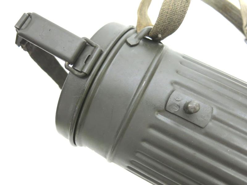 German Wehrmacht Combat GM38 Gas Mask Set Matching 1938-1939 Mega Mint Condition, Feldwebel Franz B...., Part I Of II. — image 5