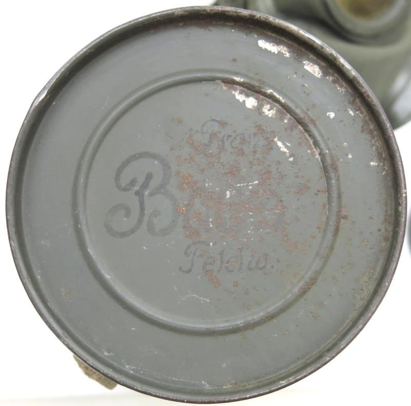 German Wehrmacht Combat GM38 Gas Mask Set Matching 1938-1939 Mega Mint Condition, Feldwebel Franz B...., Part I Of II. — image 7