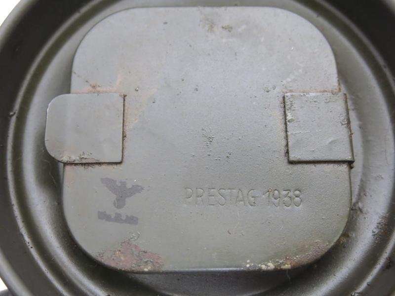 German Wehrmacht Combat GM38 Gas Mask Set Matching 1938-1939 Mega Mint Condition, Feldwebel Franz B...., Part I Of II. — image 9