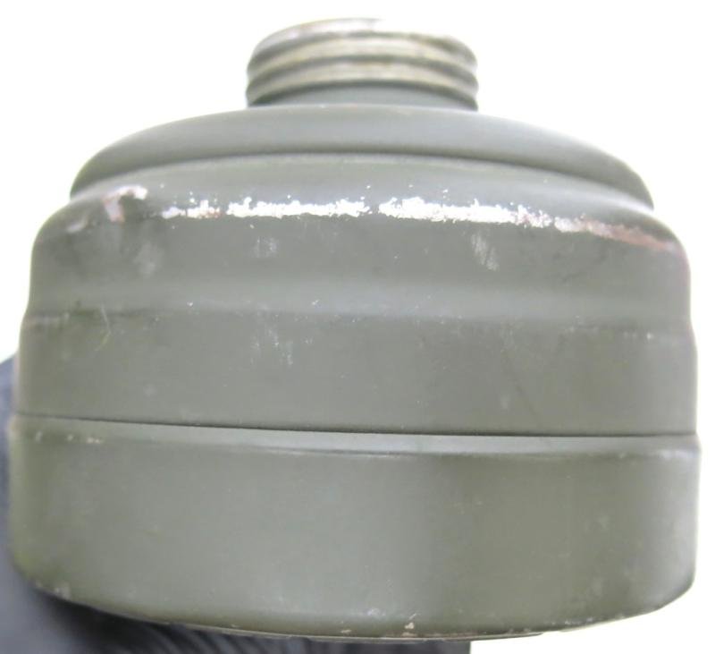 German Wehrmacht Combat GM38 Gas Mask Set, Typical Late War Mixed Parts Made Set, Part II Of II. — image 5