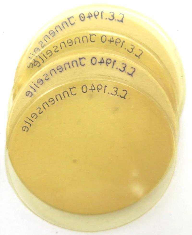 German Wehrmacht Combat GM38 Gas Mask Set, Typical Late War Mixed Parts Made Set, Part II Of II. — image 8