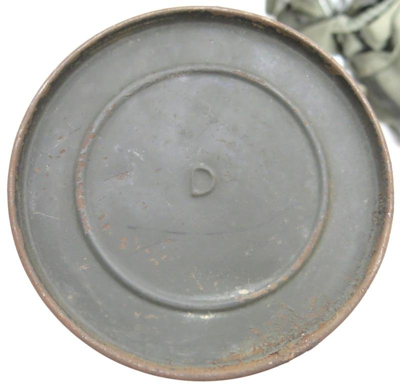 German Wehrmacht Combat GM38 Gas Mask Set, Typical Late War Mixed Parts Made Set, Part I Of II. — image 7